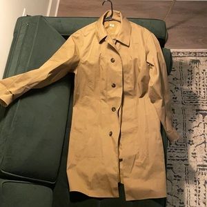Uniqlo U Water Resistant Trench Coat in Beige